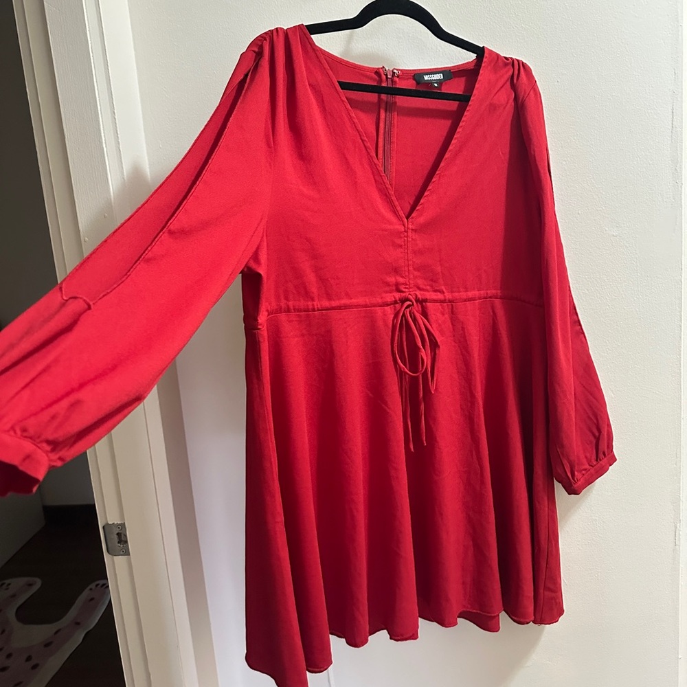 3/50$ Missguided Red Tunic Dress
